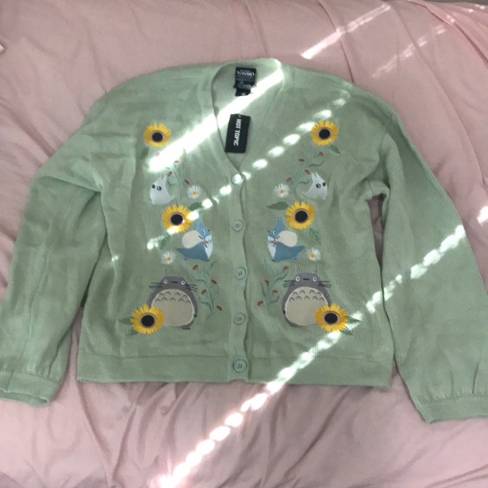 Totoro Slouch Cardigan